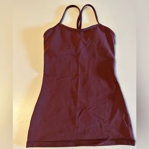 Lululemon top with built in sports bra